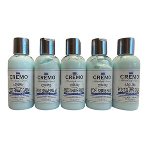 Bundle Lot Of 5 - Cremo Men's Cooling Formula Post Shave Balm, Shaving